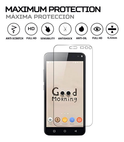 Protector Mica Pantalla Para Bluboo Xfire 2