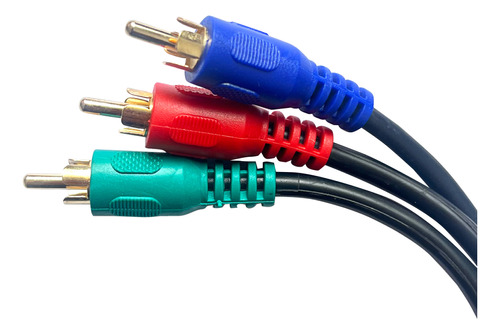 Cable 3 Rca X 3 Rca Video Componente 2 Metros One For All