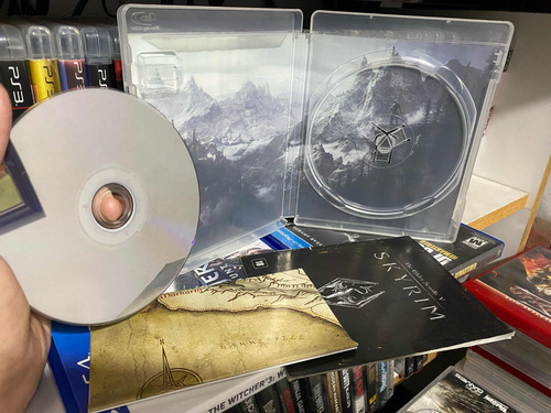 Skyrim Super Conservado E C/mapa Ps3 Midia Fisica Original!! (Usado)