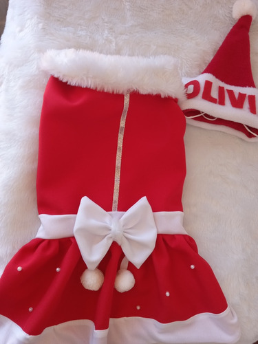 Vestido, Ropa Capitas Papá Noel Para Perros , Gatos 