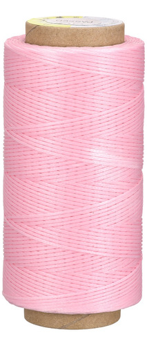 Hilo Coser Cuero, 186 Yardas, 1 Mm, Poliéster Rosa Palo