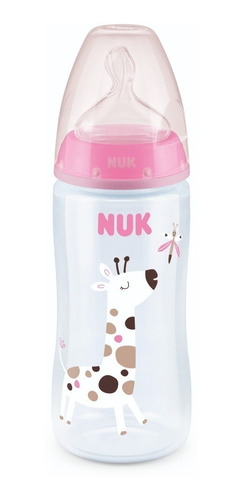 Mamadera Nuk First Choice 300ml 6-18m Control Temp Nena-nene