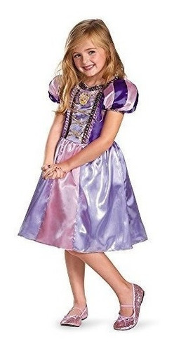 Disfraz Disneys Tangled Rapunzel Sparkle Disfraz De Niña Cl