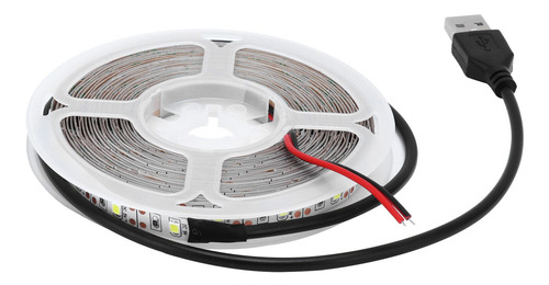 Imagen 8 de 9 de Rgb Tira Flexible Luces Usb Alimentado Bajo Voltaje 5v Led L