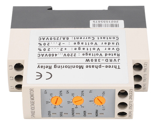 Protetor De Sobretensão 380v Monitor Trifásico Ajustável