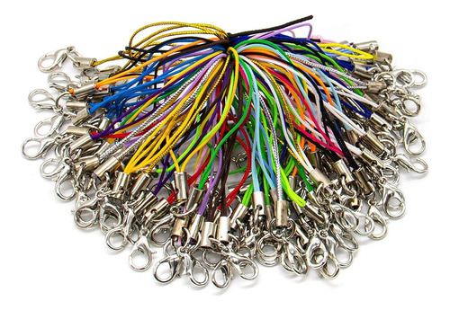 200pcs Correa Charm Lariat Con Cordón Para Teléfono Móvil