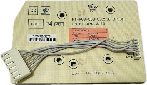 Placa Interface Lac09 Ltd11 Lt12f Ltd15 Electrolux Original