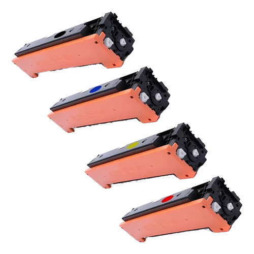 Kit 4 Toner Compatível Com 410x Cf410x Cf411x Cf412x Cf413x