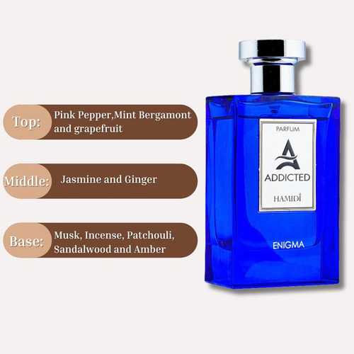 Perfume Hamidi Addicted Enigma Edp 120 Ml Para Hombre Y Muje