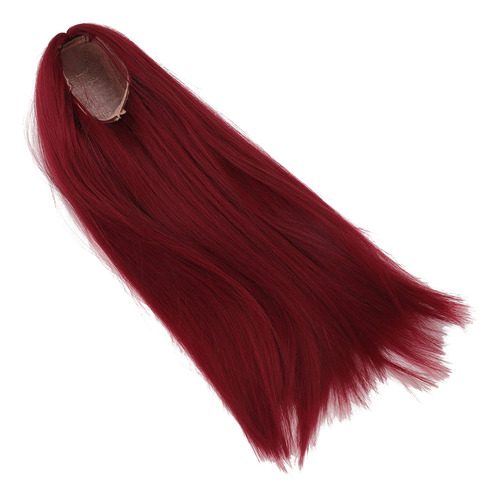 Peluca Roja Para Muñecas, Peluca Profesional Hecha A Mano