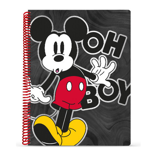 Cuaderno Universitario A4 Mooving Rayado Mickey Mouse - Oh B