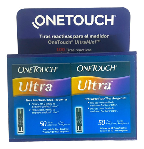 One Touch Ultra 100 Tiras Reactivas