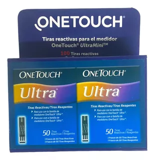 One Touch Ultra 100 Tiras Reactivas