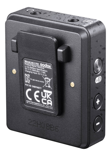 Sistema Micrófono Inalámbrico Godox Movelink I I M1 Negro
