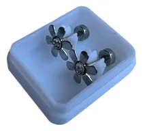 Comprar Caravanas Abridores Flor Acero Quirúrgico Bebés Niños Bougy