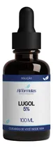 Comprar Iodeto De Potássio + Iodo Inorgânico 100 Ml - Lugol 5%