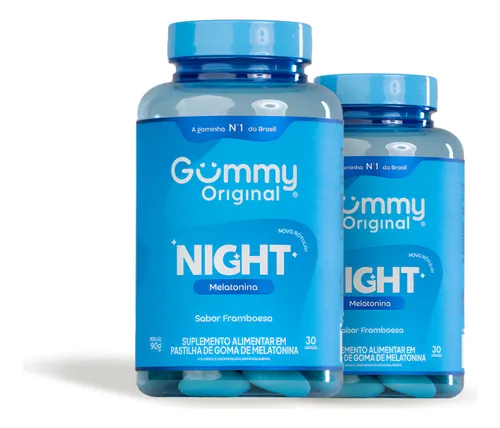 Gummy Night 2 unidades - Para uma boa noite de sono