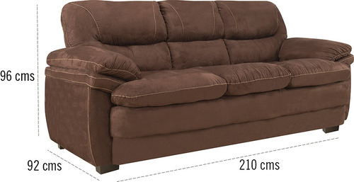 Sofá 3 Cuerpos Sillón Sillones Juego Living Divino