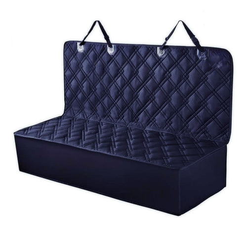 Imagen 1 de 2 de Protector Silla Carro Mascota Negro Gris Trasera