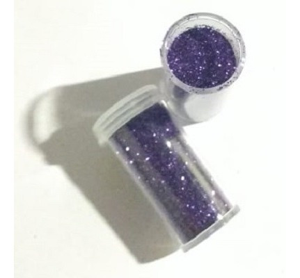 Imagen 1 de 1 de Gibre Purpurina Maquillaje Titi Tubo 8cc Violeta