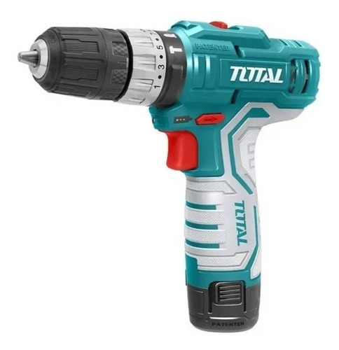 Imagen 1 de 2 de Taladro inalámbrico de 10mm Total Tools TIDLI1232 12V + 2 Baterias 220V - 240V 50Hz/60Hz