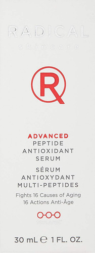 Radical Skincare Advanced Peptide - Sérum Antioxidante, 29.5