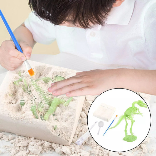 Set De Juguetes Para Excavar Fósiles De Dinosaurios Para Niñ