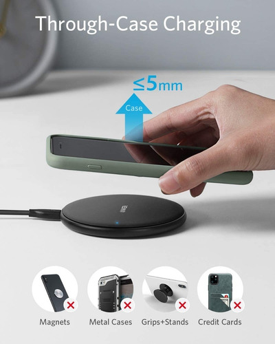 Cargador Inalambrico - Anker Powerwave Pad - Base De Carga