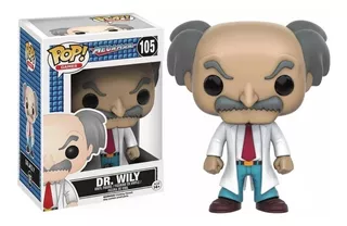 Funko Pop Games Megaman Dr Wily Capcom Original 105