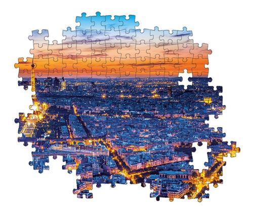Rompecabezas Vista De Paris 1500pz