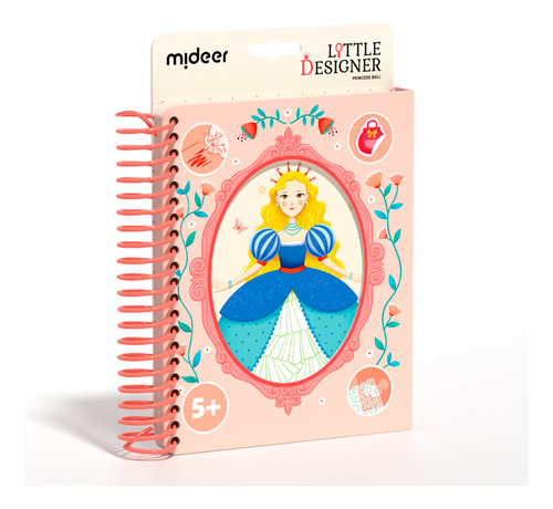 Libro Para Colorear Y Actividades Ballet Princesa Poky Moky
