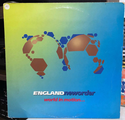 New Order - World In Motion | 12 Single 1990 Factory U.k.