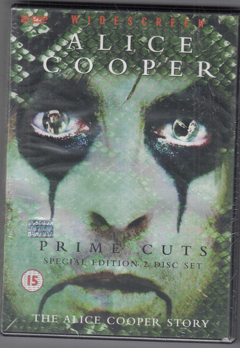 Alice Cooper The Alice Cooper Story  Dvd Original Nuevo Qqf.