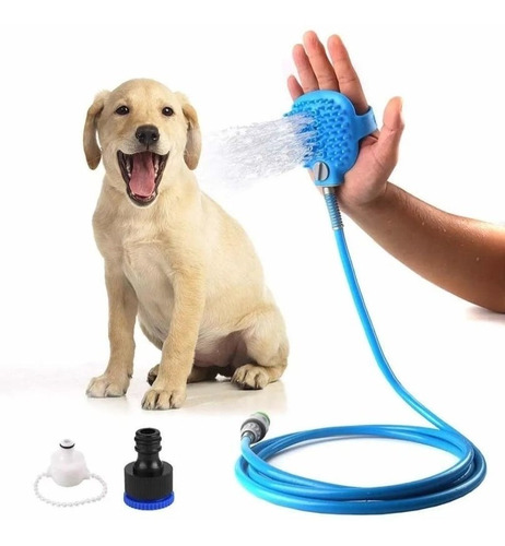 Ducha Para Perros Gatos Mascotas Baño Masaje