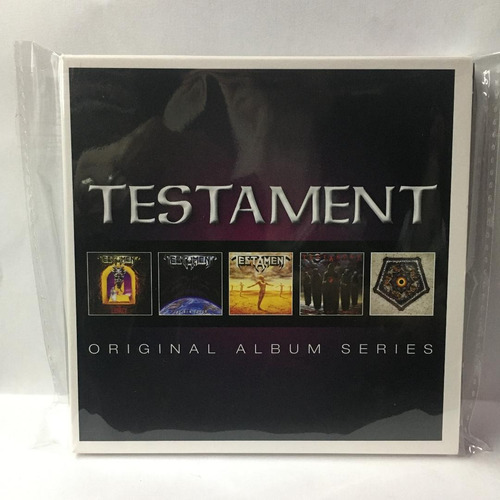  Testament - Original Album Series (2013) 5 Cds Envío Gratis