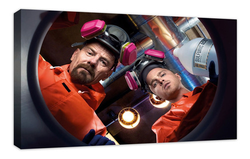 Cuadro Canvas  Breaking Bad Walter White Y Jesse Pinkman