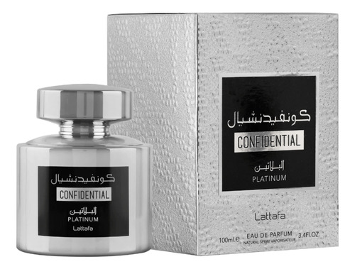 Lattafa Confidential Platinum Edp 100ml Unisex