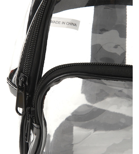 Minimochila Transparente De Pvc Resistente Aprobada Por El E