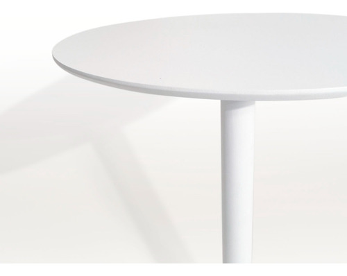 Mesa Lateral Auxiliar Redonda De Laca 50 Cm - 3 Cores