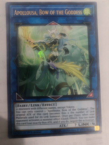 Apollousa, Bow Of The Goddess Ultra Rare Yugioh 