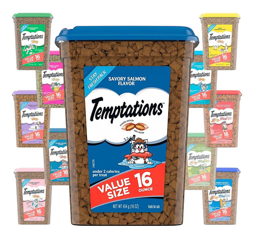 Snacks Gatos Temptations 16oz - Unidad a $4900