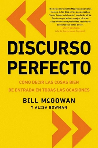 Libro Discurso Perfecto