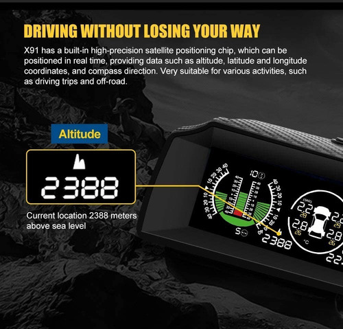 Imagen 2 de 9 de Oferta Galiatool X91is Gps, Inclinómetro, Tpms Modelo 2021