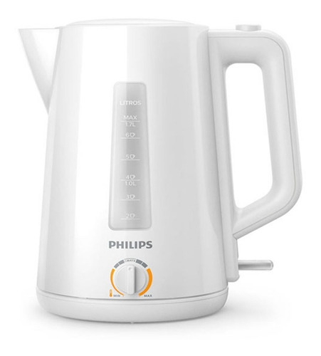 Imagen 2 de 7 de Pava Electrica Philips Hd9368 2200w Corte Automatico 1.7l
