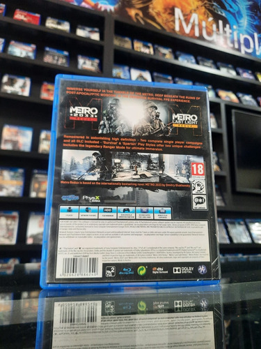 Metro Redux _ps4_ Mídia Física Original Usado (Usado)