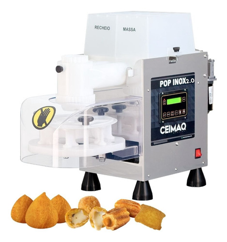 Máquina De Salgados Pop Inox 2.0