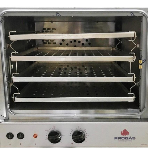 Horno eléctrico Convector Progas Digital Prp004 Plus rojo