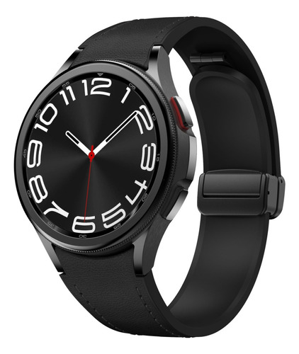 Correa De Piel Y Silicona Para Samsung Galaxy Watch 6 5 4