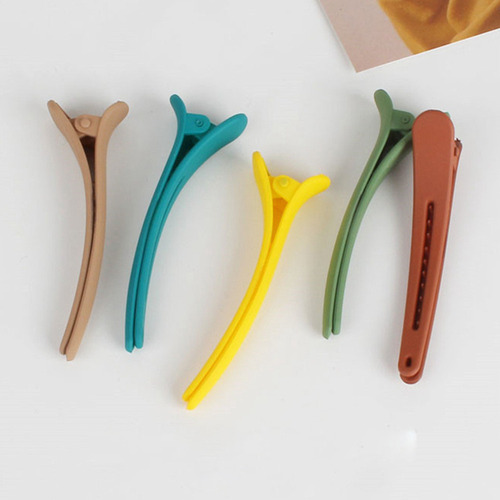 Pinzas De Pelo De Plástico De Colores, 10 Unidades, Para