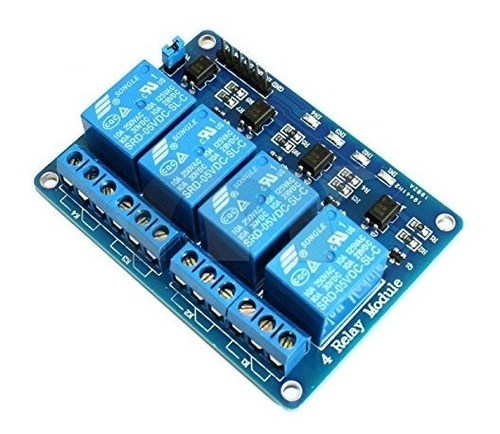 Modulo Rele 4 Canales 